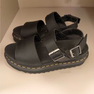 Dr. Martens Voss Women’s Leather Strap Platform Sandals